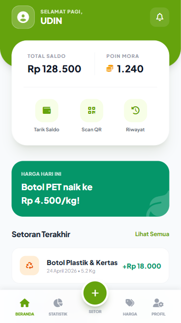 Tampilan Mobile
