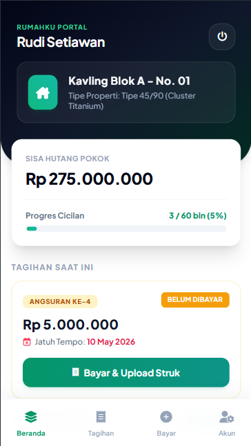 Panel Tagihan & Tenor